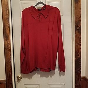 Red  VanHeusen sweater